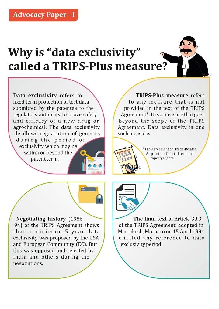 Data Exclusivity Advocacy Paper-I