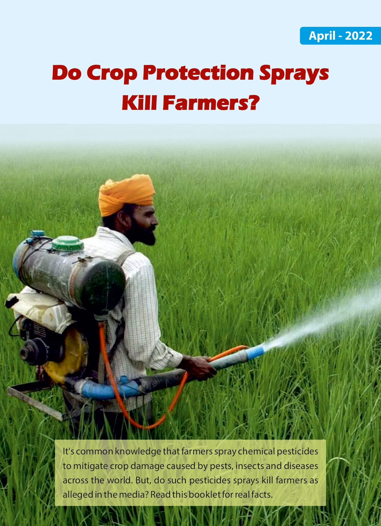 do crop protection sprays kill farmers
