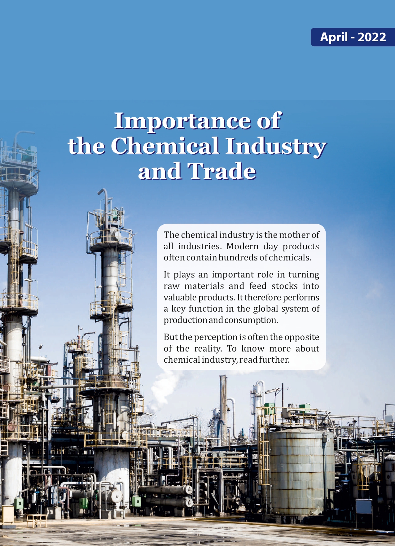 importance of chemical industry & trade