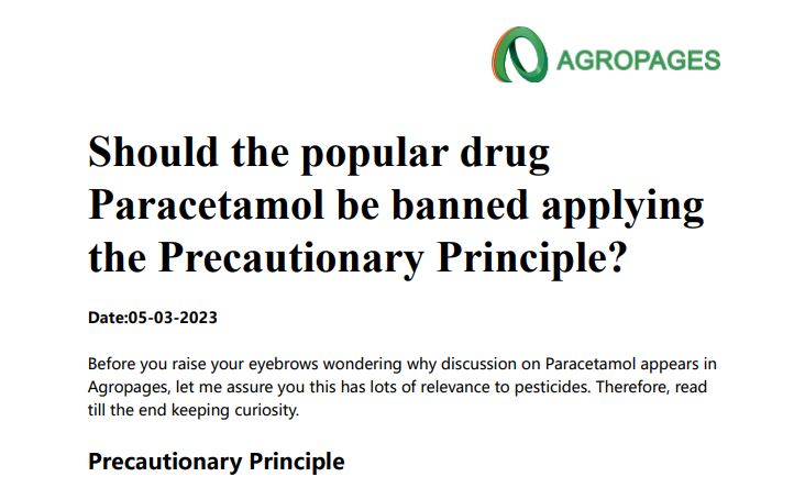 paracetamol drug banned